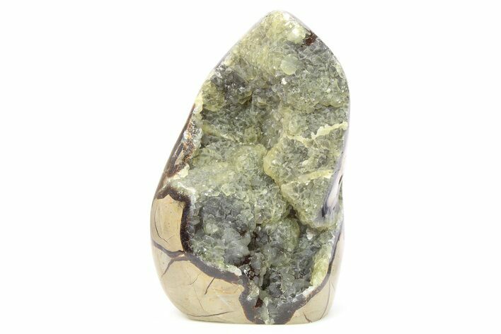 Free-Standing, Polished Septarian - Madagascar #267344